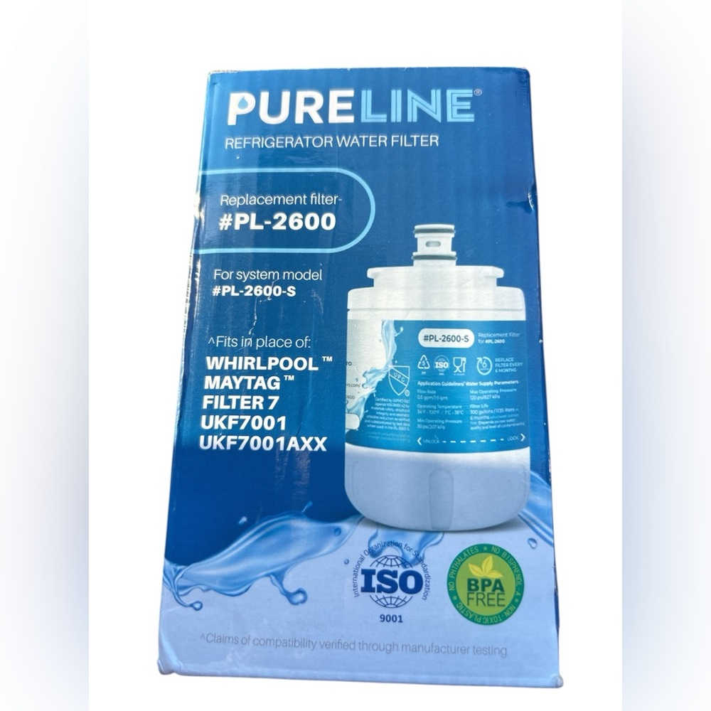 Blue Refrigerator Water Filter